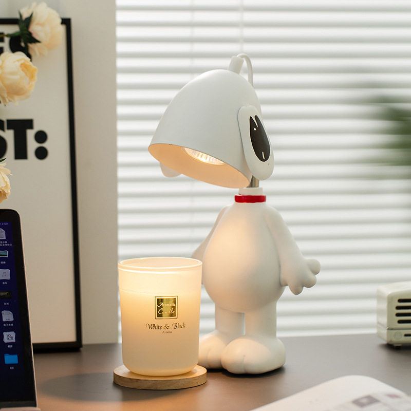 Home Fragrance Japan - Lámpara de Cera Aromática Creativa Snoopy,