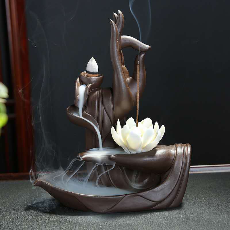 Home Fragrance Vanilla - Quemador de Incienso en Cascada, Porta