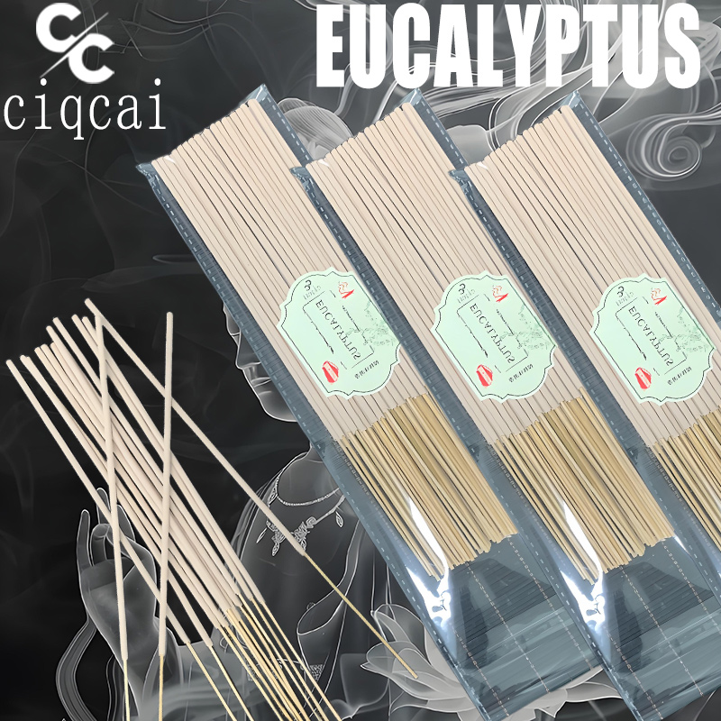 Home Fragrance Eucalyptus - Palitos de incienso de eucalipto gruesos
