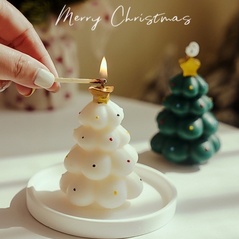 Xmas Home Fragrance - Bonitas velas perfumadas de árbol de