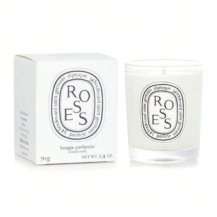 Home Fragrance Vanilla - Velas aromáticas en frasco de vidrio