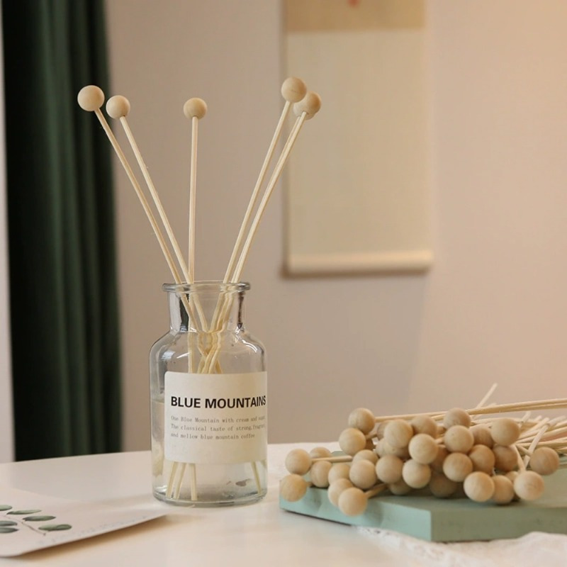 Home Fragrance Ideas - 30 unids/lote bola de madera sin