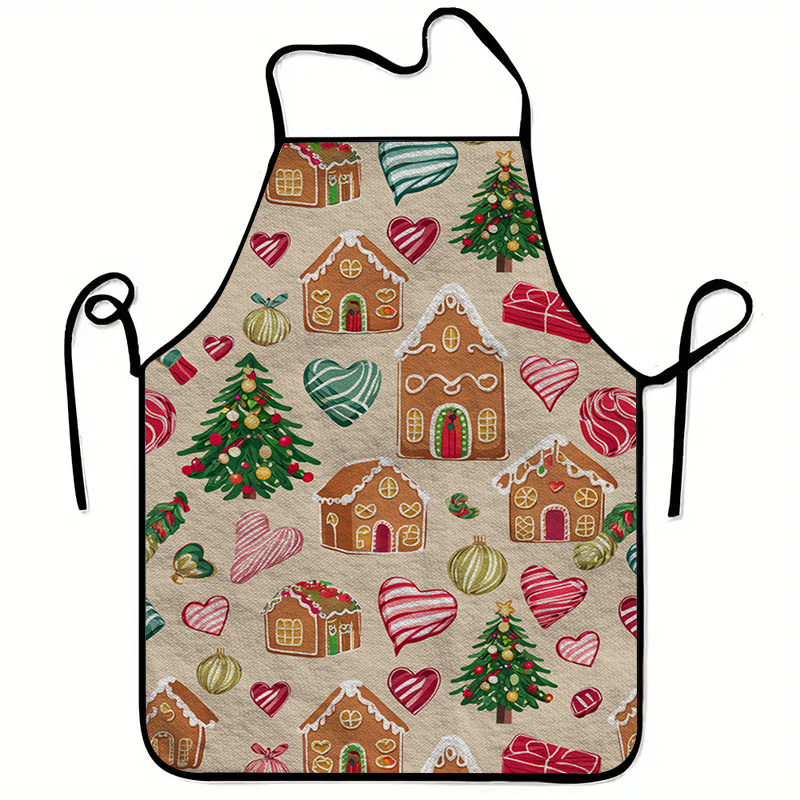 Home Fragrance Gingerbread - Delantal grande de casa de jengibre