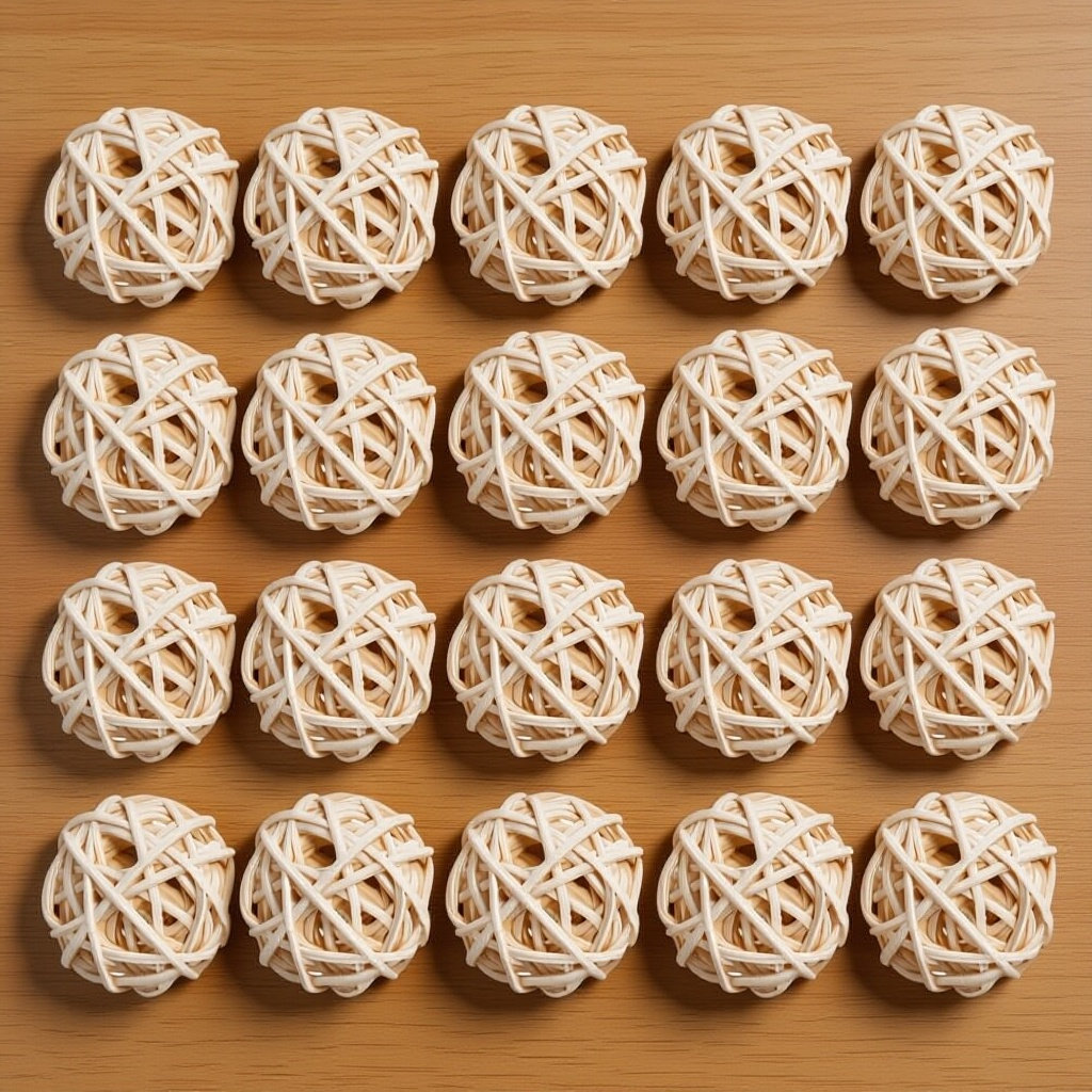 20 Piezas de Bolas de Ratán pa - Fragrance Home Decor reseña y precio
