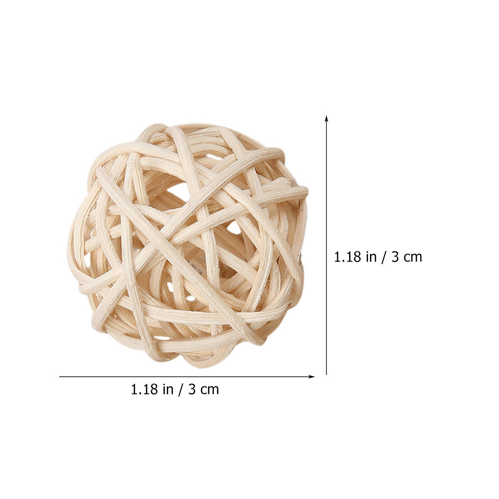 20 Piezas de Bolas de Ratán pa - Fragrance Home Decor reseña y precio