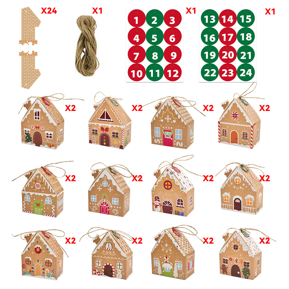 24 Cajas de Regalo Navideñas c - Home Fragrance Gingerbread reseña y precio