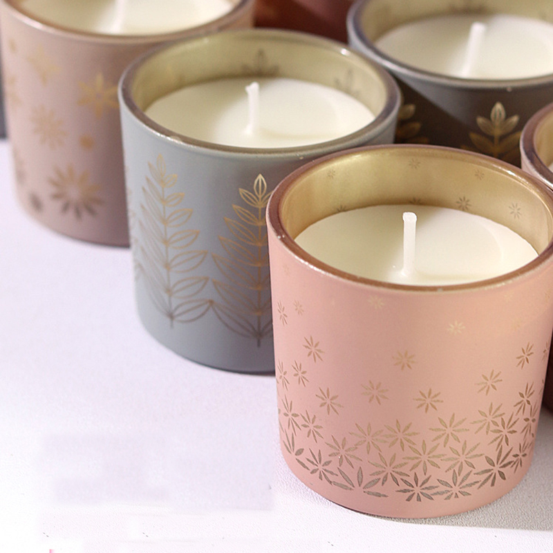 Velas de cerámica coloridas, t - Fragrance Home Decor reseña y precio