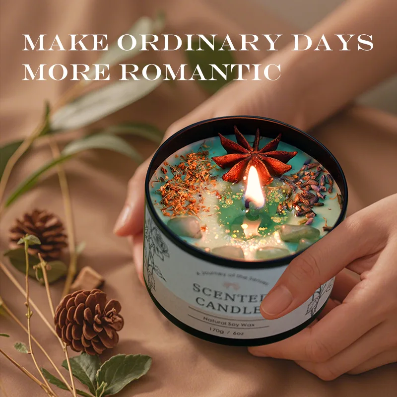 Vela de aromaterapia de crista - Fragrance Home Decor reseña y precio