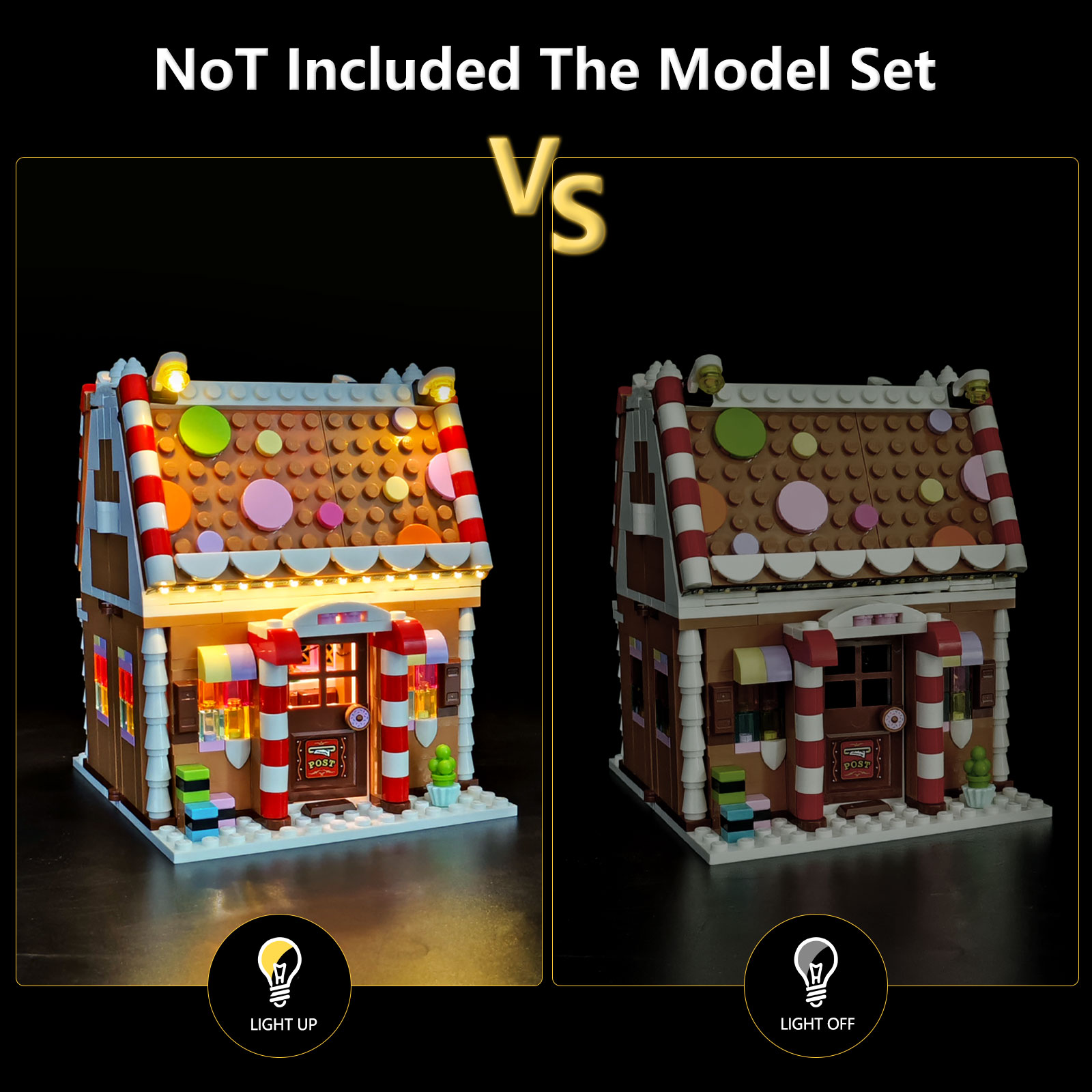 LYBMTWF Kit de iluminación LED - Home Fragrance Gingerbread reseña y precio