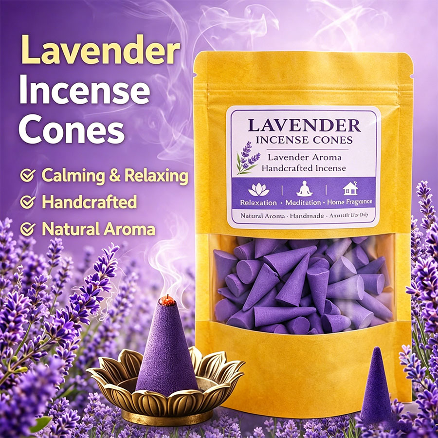 Conos de aromaterapia de lavan - Home Fragrance Vanilla reseña y precio