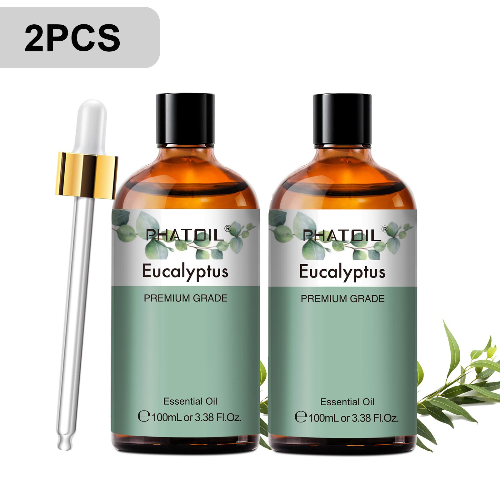 PHATOIL 2 uds/1 Uds aceite ese - Home Fragrance Eucalyptus reseña y precio