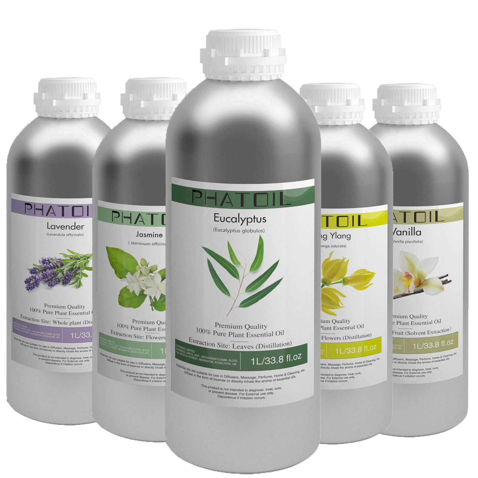 PHATOIL 1000ml aceite esencial - Home Fragrance Eucalyptus reseña y precio