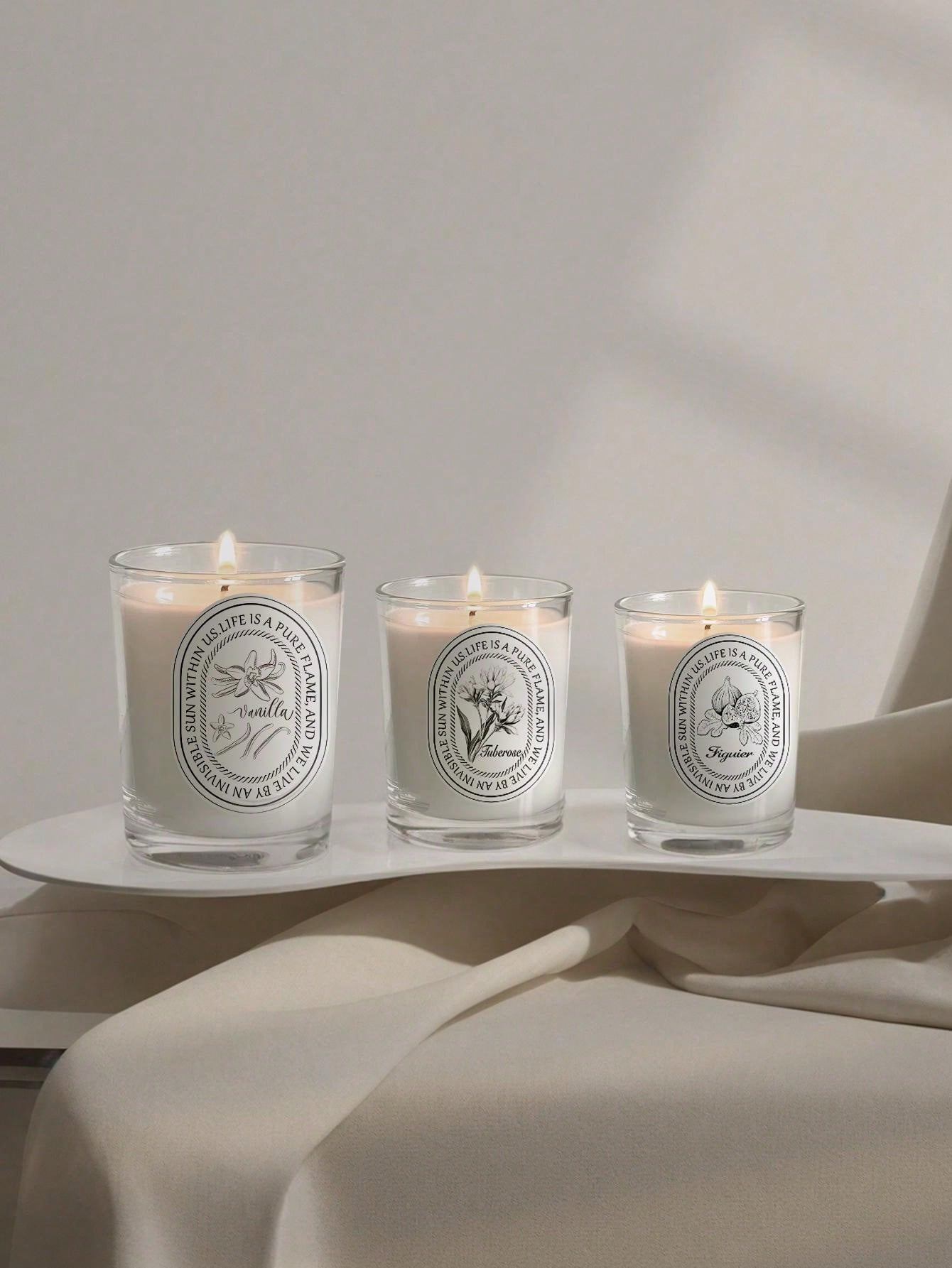 Velas aromáticas en frasco de  - Home Fragrance Vanilla reseña y precio
