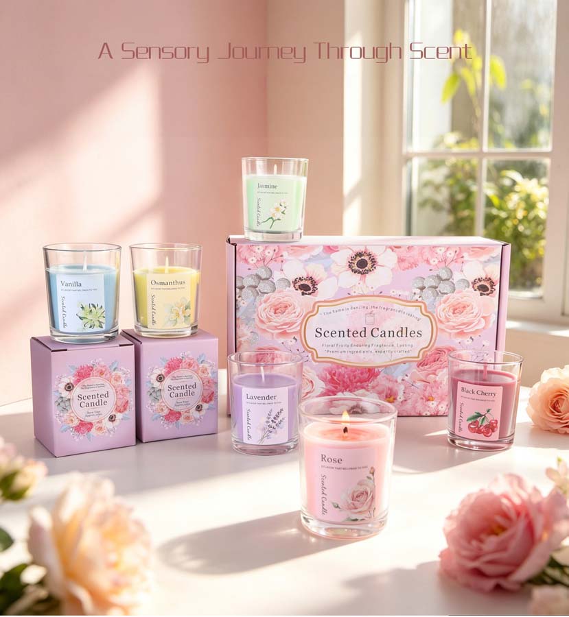 Set de Regalo de Velas Aromáti - Fragrance Home Decor reseña y precio