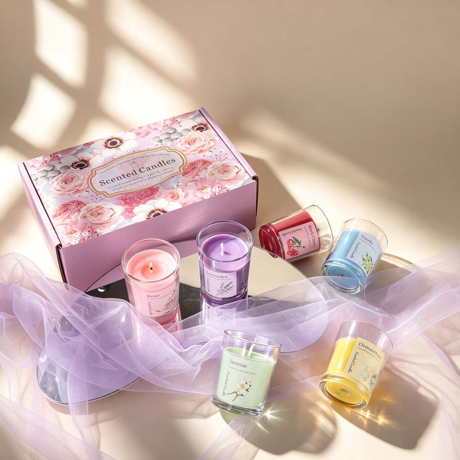Set de Regalo de Velas Aromáti - Fragrance Home Decor reseña y precio